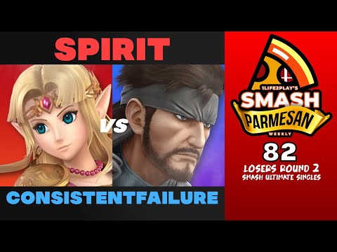 Spirit vs consistentfailure - Smash Ultimate Singles Losers Round 2 Smash Parmesan 82 - Zelda vs Sna