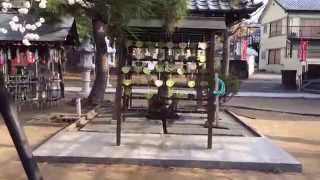 preview picture of video 'Japanese shrine Tekona-do and cherry blossoms'