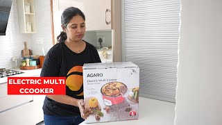 Budget Friendly Electric Cooker  || AGARO Electric Multi Cooking - steam, fry, boil, and COOK ||