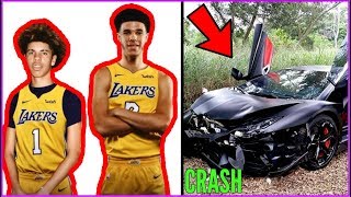 How LaMelo Ball just RUINED HIS LIFE AND CAREER!! LaMelo crashes LAMBO!!