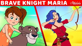 Brave Knight Maria + Koko and the Forest Language | Bedtime Stories for Kids | English Fairy Tales
