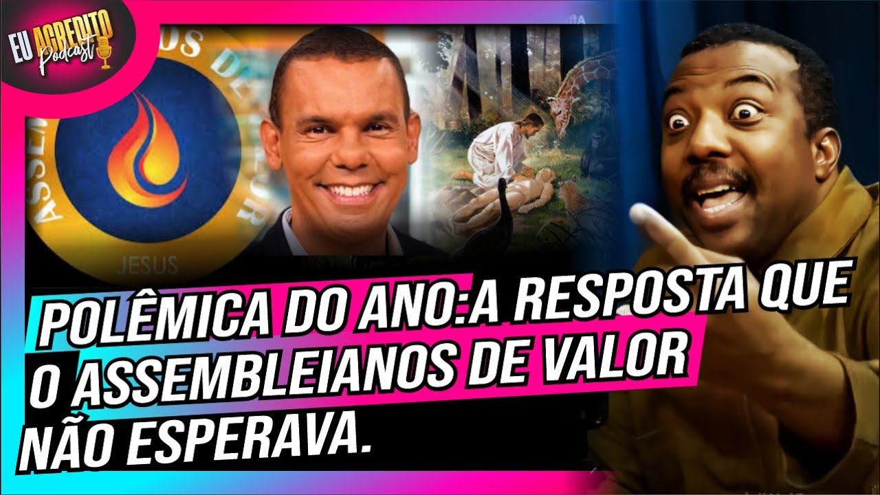PASTOR CARLOS EDUARDO RESPONDE A POLÊMICA DO ANO SOBRE O DR. RODRIGO SILVA E OS ASSEMBLEIANOS