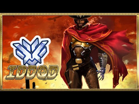 "IDDQD" Best Moments - Overwatch Montage