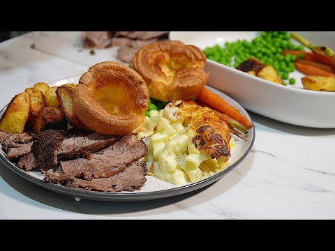 Quick ROAST BEEF Dinner 1 Hour 20 mins and could be LESS!