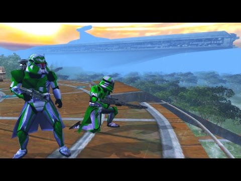 Star Wars Battlefront 2 Mods: Yavin Arroyo Pass