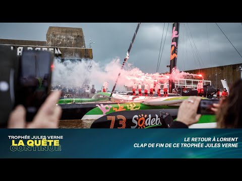 Sodebo Ultim 3 de retour à Lorient - Clap de fin de ce Trophée Jules Verne !