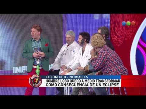 Infumables, hombre lobo quedo a medio transformar - Peligro Sin Codificar 2015