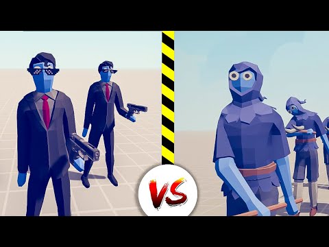 Agents from the Matrix vs Farmer (Totally Accurate Battle Simulator) Tabs