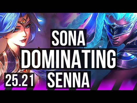 SONA & Taliyah vs SENNA & Yunara (SUP) | 6/1/22, Dominating | EUW Master | 25.21