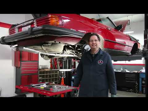 How to Remove the 1974 to 1989 Mercedes R107 Fuel Tank Screen with Kent's Special Tool