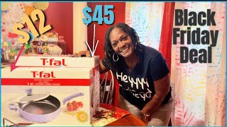 Black Friday Deals 2024: T-FaL: Kitchen solutions non- stick 22 Piece COOKWARE SET! #unboxing