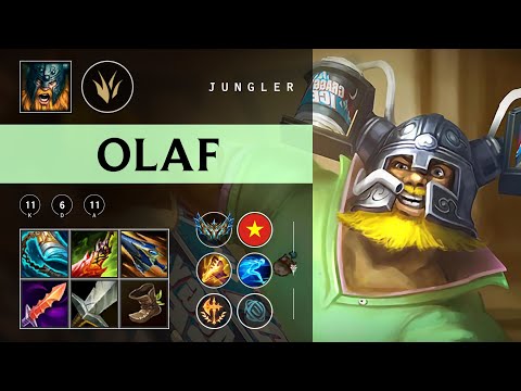 Olaf Jungle vs Kha'Zix - VN Challenger Patch 25.24