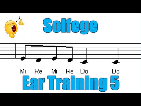 Call and Response Solfege Song 5 of 5 from Exercises for Ear Training