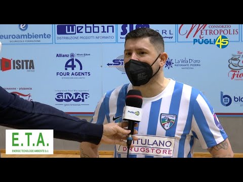 Vitulano Drugstore Manfredonia-Real San Giuseppe 6-5 (interviste Esposto, Monsignori e Foglia)