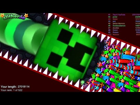 Ultimate Slither.io Showdown: A.I. Creeper Vs Pro Snake