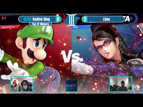 Interstellar 3: Top 32 Winners - CLSTL | Radish King (Luigi) vs Lima (Bayonetta)