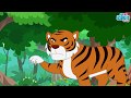 ಹುಲಿ ಮತ್ತು ಮೊಲ 4K Kannada Tiger And Rabbit Kannada Moral Stories THE KIDSBOO