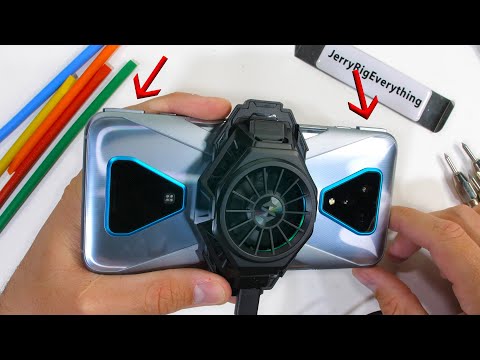 Pop-Up Buttons AND Active Cooling?! - Black Shark 3 Pro Durability Test!