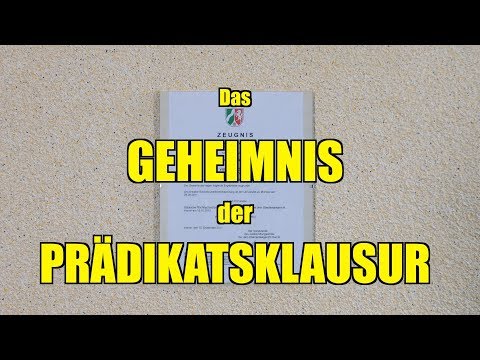 KLAUSUR mit PRÄDIKAT in JURA (7 Regeln) - Bonusfolge
