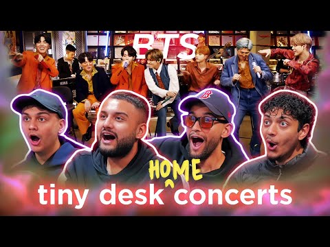OUR FIRST TIME WATCHING BTS: Tiny Desk (Home) Concert