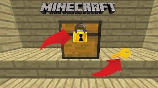 How To Lock A Chest In Minecraft (PE, PS4/3, Xbox, Switch)