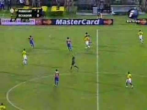 Paraguay 5 vs. Ecuador 1 - Relato de Arturo Rubín - Eliminatorias Sudafrica 2010