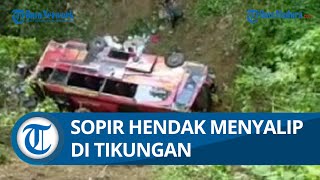 Download lagu Tragedi Kecelakaan Maut Bus Rombongan Santri Gontor Masuk Jurang, 'Sopir Hendak Nyalip di Tikungan' mp3