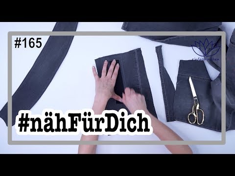 Upcycling | aus 3 alten Sachen 1 neues Outfit zaubern - mit Anna von einfach nähen