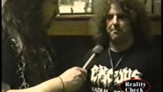 Paul Baloff of Exodus appearances on Reality Check TV