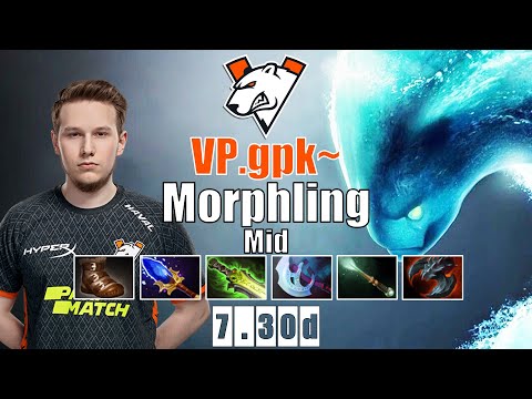 Morphling Mid | VP.gpk~ | SUPER INSANE MORPHLING SHOTGUN BUILD | 7.30d Gameplay Highlights