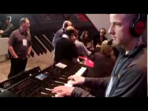 Nova Musik - Roland FA-06 and FA-08 at NAMM 2014