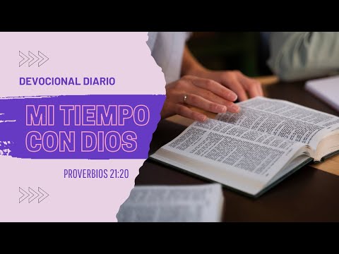✍️ Proverbios 21:20 📖 Devocional diario  #094
