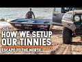 ADVENTURE BOAT GOALS A Tour Of Our EPIC Small Medium Sized Tinnies