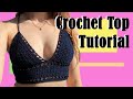 Crochet Crop Top The Lilly Top TUTORIAL DIY