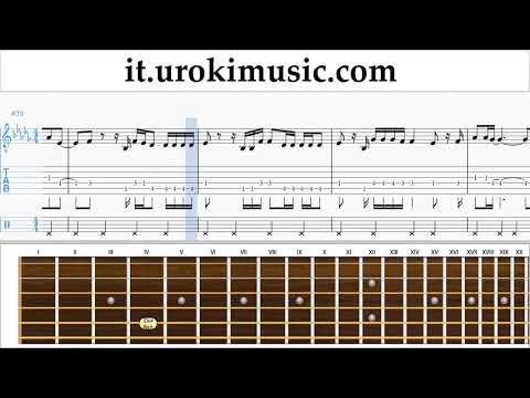 Corso di Chitarra Ozuna - Dile Que Tu Me Quieres Tablature Tab Parte#2 um-i276