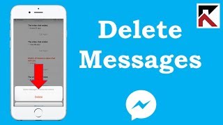 How To Delete A Message In Facebook Messenger iPhone