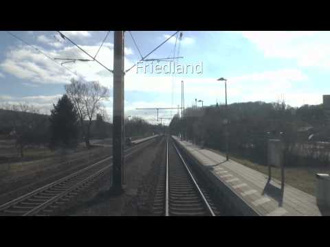 Führerstandsmitfahrt Northeim-Treuchtlingen Teil1: Northeim-Kassel