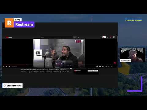 The Stackztootrill Show : Trey6ixHundo - Lil Flip signs Reed Dollaz ( Live with Restream)