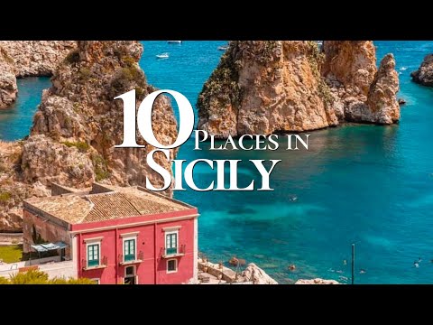 10 Beautiful Towns to Visit in Sicily Italy 4K ????????  | Sicily Travel Video