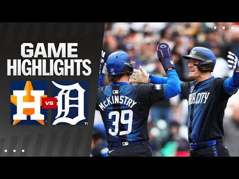 Astros vs. Tigers Game Highlights (5/11/24) | MLB Highlights