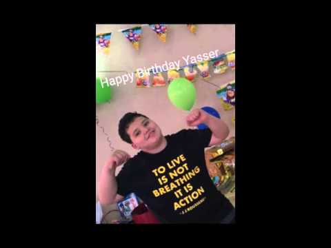 Happy Birthday Yasser