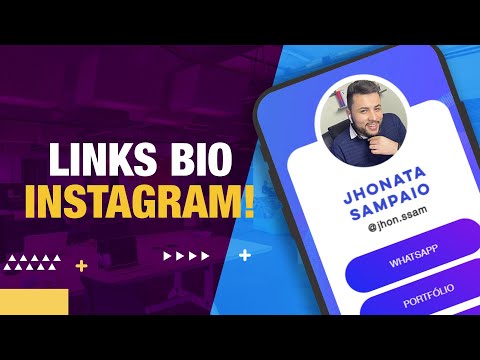Como Colocar Página com VÁRIOS LINKS na BIO do instagram  Mini Site Personalizado