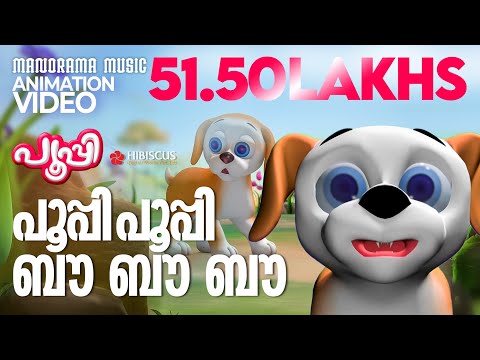 Poopy Title Song | Animation Song Video | POOPY | പൂപ്പി പൂപ്പി ബൗ ബൗ ബൗ   | 4K ANIMATION VIDEO