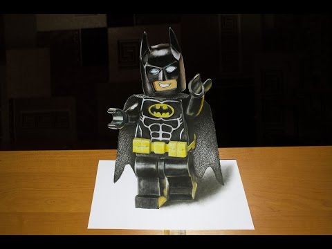 Thumbnail of 3D Drawing: Lego Batman - Movie