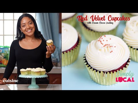 Easy Red Velvet Cupcakes with Cream Cheese Frosting | Simply Local