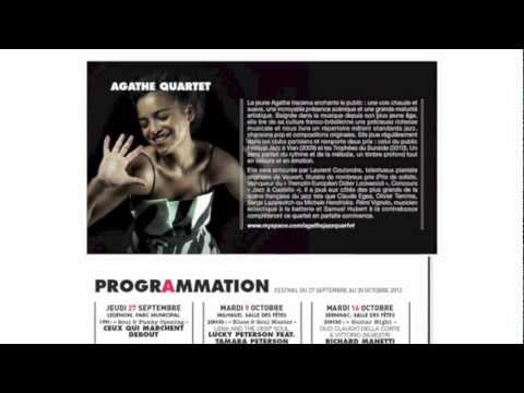 Agathe Jazz Quartet Nîmes Métropole l'agglo au rythme du jazz 2012