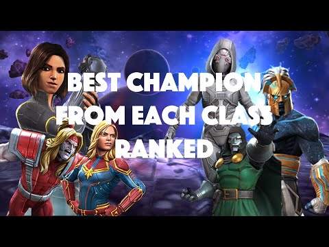 Best Champion From Each Class RANKED | MCOC