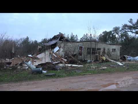 02-15-2021 Damascus, GA - Winter/Ice Storm Spawns EF-2 Tornado, Damage and Debris