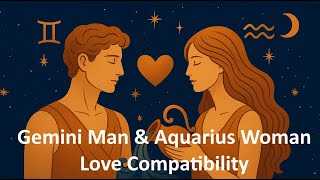 Gemini Man &amp; Aquarius Woman Love Compatibility: The Ultimate Zodiac Match Explained