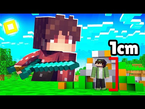 1000x Jsem se ZMENŠIL abych Vyhrál ve SCHOVCE!